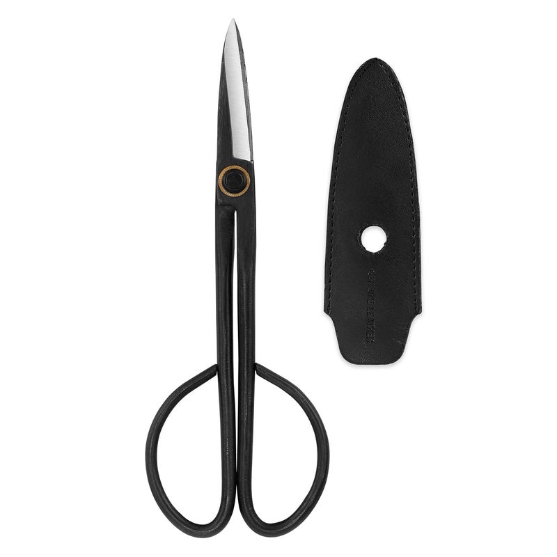 VISEMAN Japanese Bonsai Shears-Long Handle Gardening Scissors for Bonsai Trimming, Bonsai Scissors - Image 1